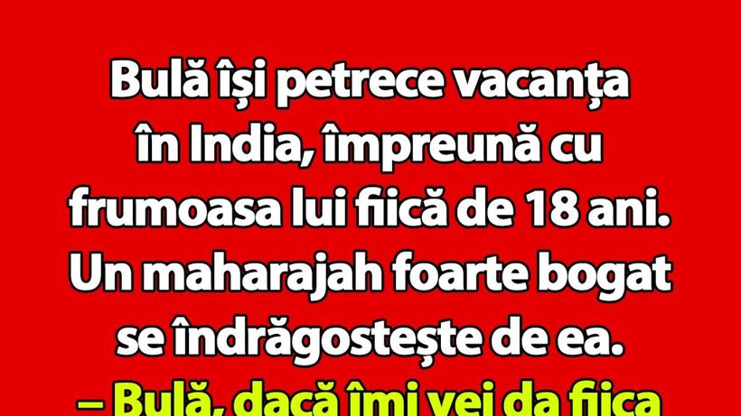 BANC | Bulă și vacanța în India