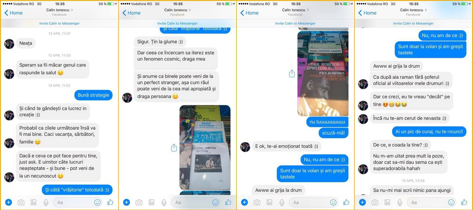 Discuţiile purtate de Rimaru pe Facebook cu tinere
