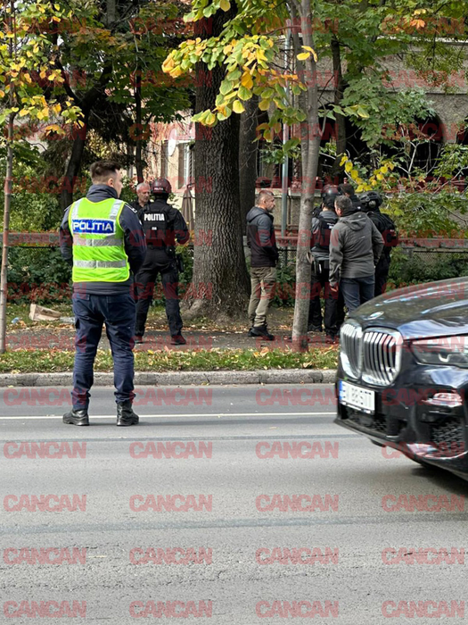 Desfășurare de forțe majore pe Șoseaua Kiseleff din București! Un bărbat a amenințat că își dă foc în plină stradă