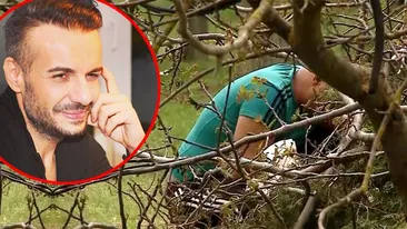 Strigător la cer! Ce au furat țăranii din Săcele din mașina lui Răzvan Ciobanu