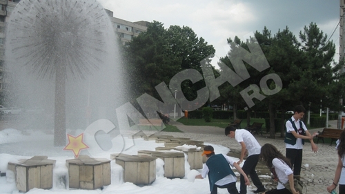 Fantani arteziene transformate in jacuzzi la Galati
