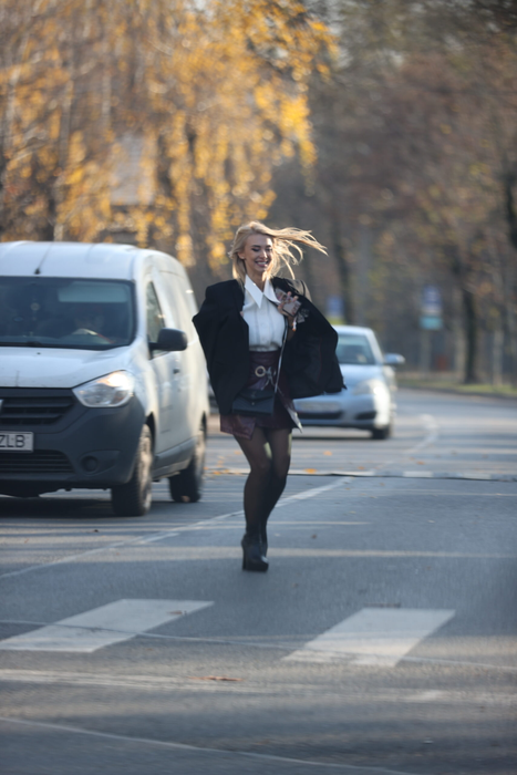 Andreea Bălan, jumătatea blondă a trupei Andre (SURSA FOTO: CANCAN.RO)