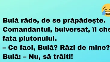 Bancul sfârșitului de săptămână | Bulă în armată