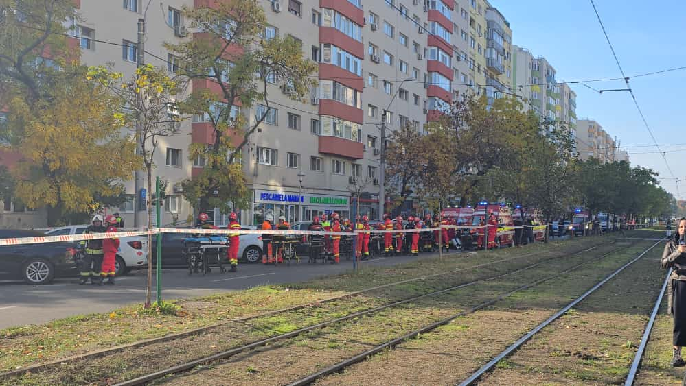 Cum s-a zguduit pământul în timpul exploziei din Sectorul 5. Imaginile video ale unei camere au surprins mișcările ca de cutremur
