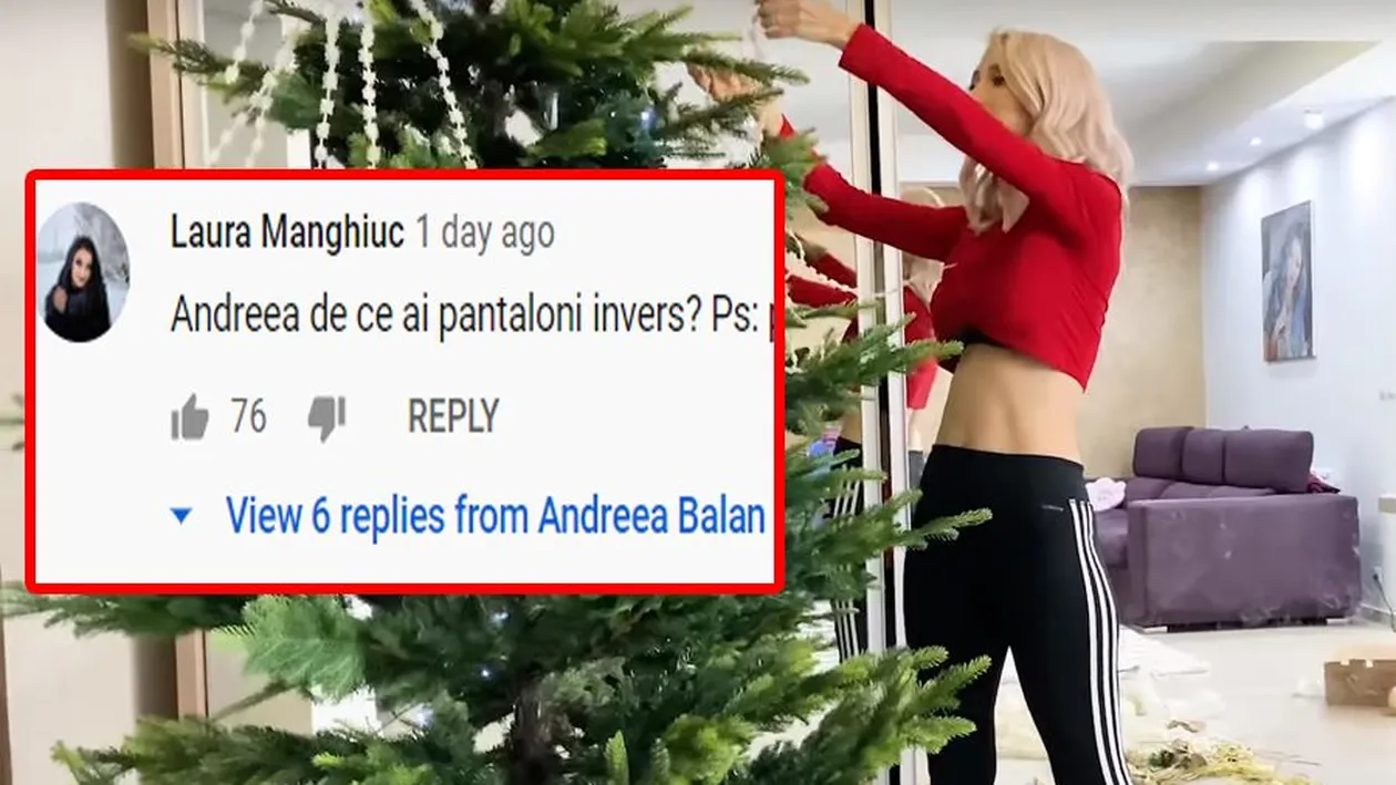 Andreea Bălan, gafă ireală! Și-a luat pantalonii invers. Cum a reacționat live, după ce o fană i-a atras atenția vedetei de la Antena 1