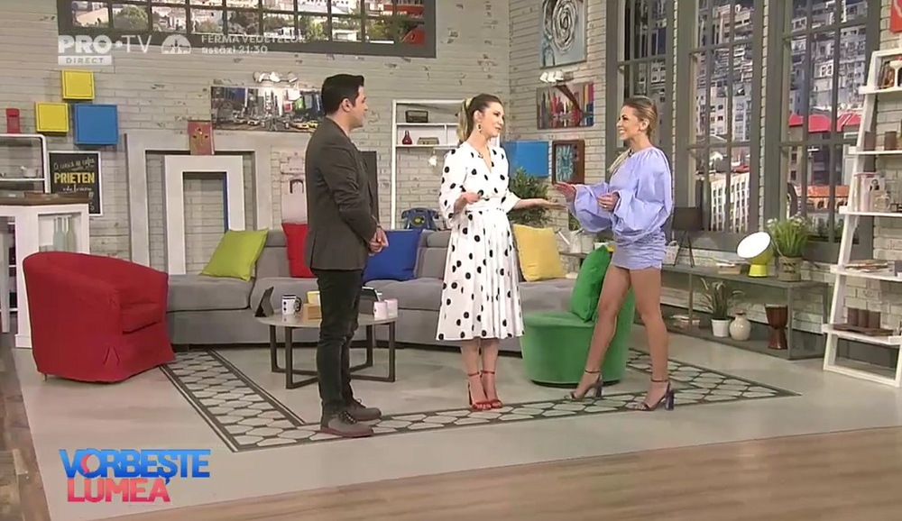 Andreea Ibacka, certată în direct, la TV, după o apariție sexy și provocatoare: „Te rog, să vii mai îmbrăcată, că e și zi de post și vine…”