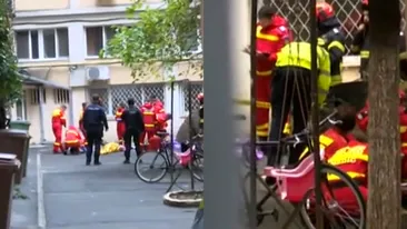 Moarte învăluită în mister lângă sediul MAI. O femeie a căzut de la etaj