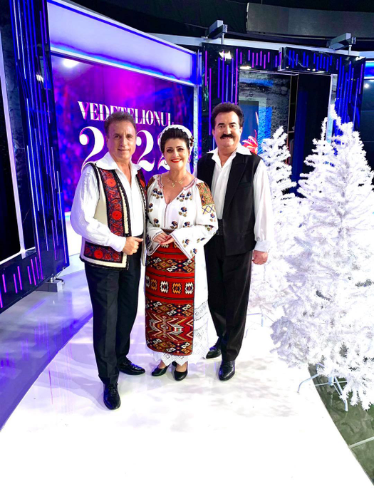 Constantin Enceanu și Steliana Sima, alături de Petrică Mâțu Stoian (Foto: Facebook)