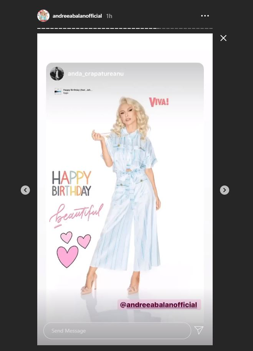 Andreea Bălan, răsfățată cu multe surprize de ziua ei! A publicat o poză de album cu bărbatul care ocupă un loc special în inima sa: