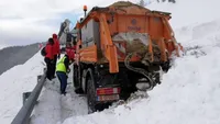 VIDEO. Avalanșă puternică în zona Dichiu-Sinaia. Un drum județean a fost blocat mai multe ore