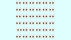 Test de logică | Ochii care nu se văd... se găsesc! Găsiți perechea de ochi diferită de celelalte