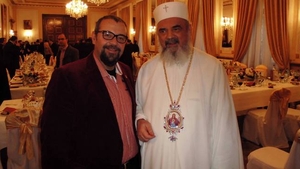 Piedone a sarbatorit cu Patriarhul de Sfantul Daniel! Vezi ce urari i-a facut