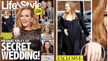 Adele s-a maritat in secret!