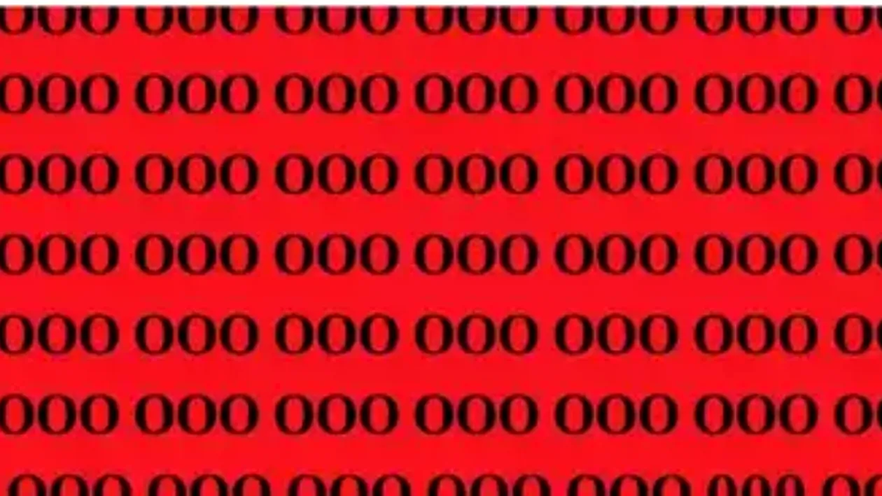 Iluzie optică | Doar geniile își pot da seama unde este litera ”o” și unde este cifra ”0”