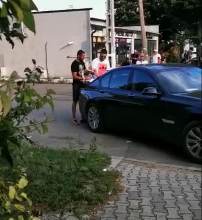 Cătălin Cazacu și Victor Slav au luat prânzul la portbagaj!