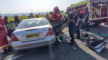 Cine sunt victimele tragediei de la Bacău. Șoferul care se întorcea din Marea Britanie și-a pierdut soția și doi dintre copii. FOTO