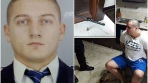 Câţi bani câştigă poliţistul atacat cu sabia de un interlop? Bărbatul nu are casă şi conduce o maşină veche