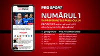 PROSPORT.RO – CEL MAI CITIT SITE DE SPORT DIN ROMÂNIA ÎN PRIMA ZI DIN AN