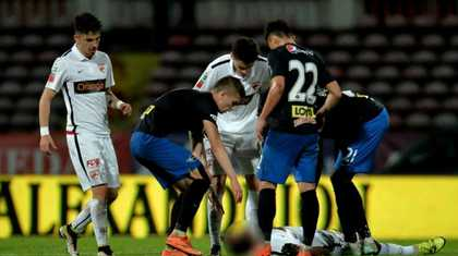 Ekeng s-a prăbușit pe gazon în minutul 71 al meciului Dinamo - Viitorul. A ajuns la spital, dar nu a putut fi salvat