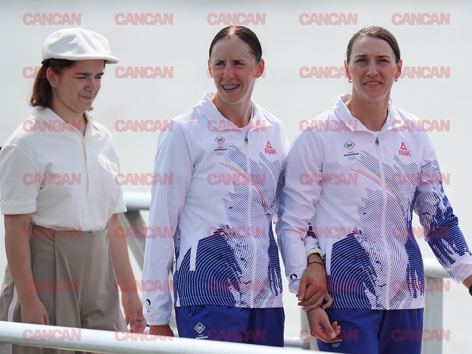 Ionela Cozmiuc și Gianina van Groningen au câștigat medalia argint în finala de dublu vâsle categorie ușoară/ sursă foto: CANCAN.RO