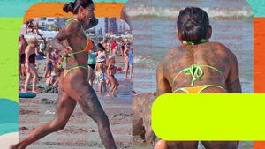 Claudia de la Insula Iubirii, show de 10 la malul mării! Și-a etalat tatuajele în toată splendoarea!