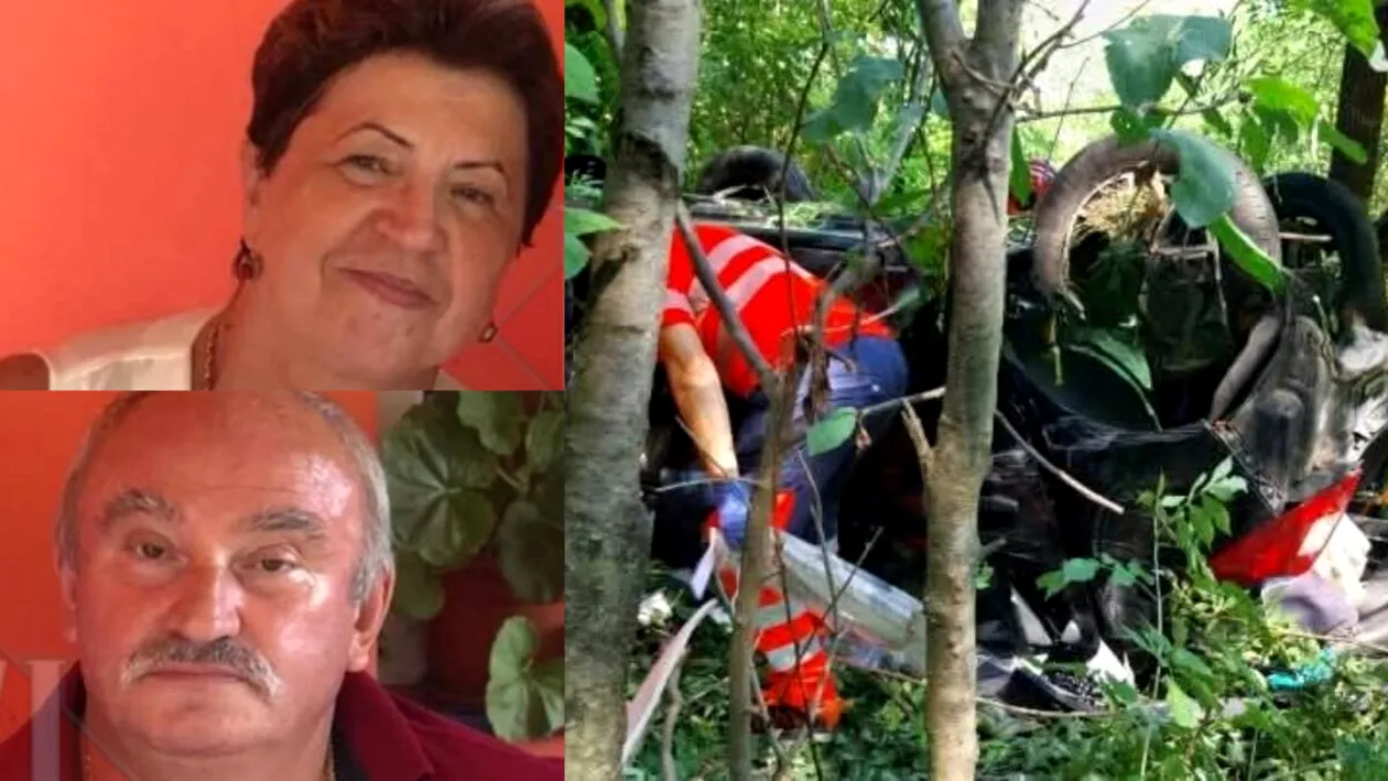 Dublă tragedie în Iași! Soț și soție, morți într-o clipită, după ce s-au răsturnat într-o râpă