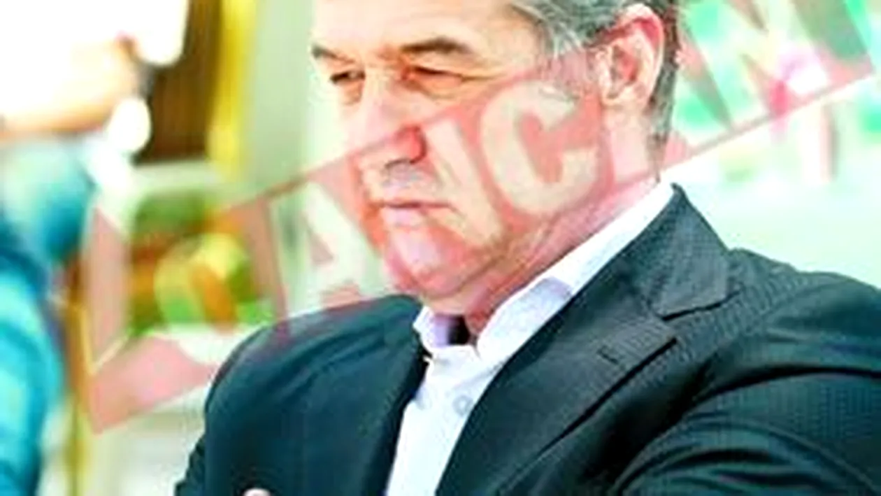 Au aruncat cu tomberonul dupa Becali!