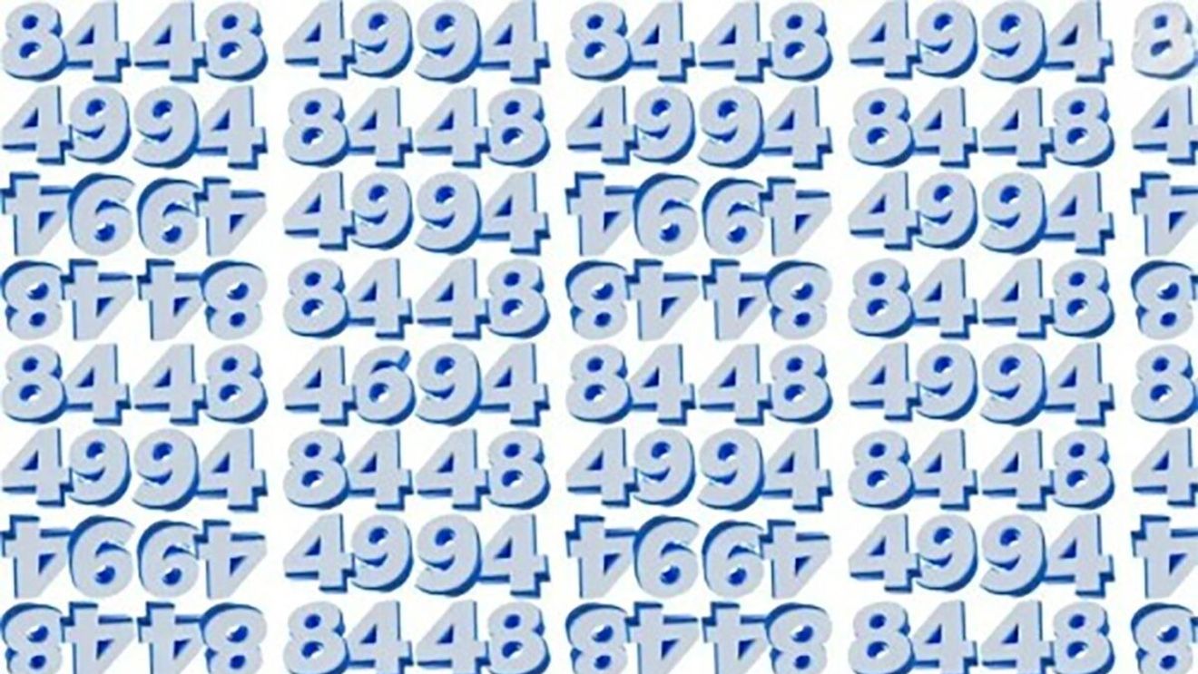 Test de logică | Descoperiți numărul 46! Geniile reușesc în 9 secunde