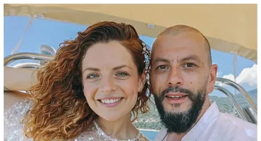 Vichi Răileanu și Adrian Ștefănescu s-au căsătorit! Primele imagini de la nunta actriței