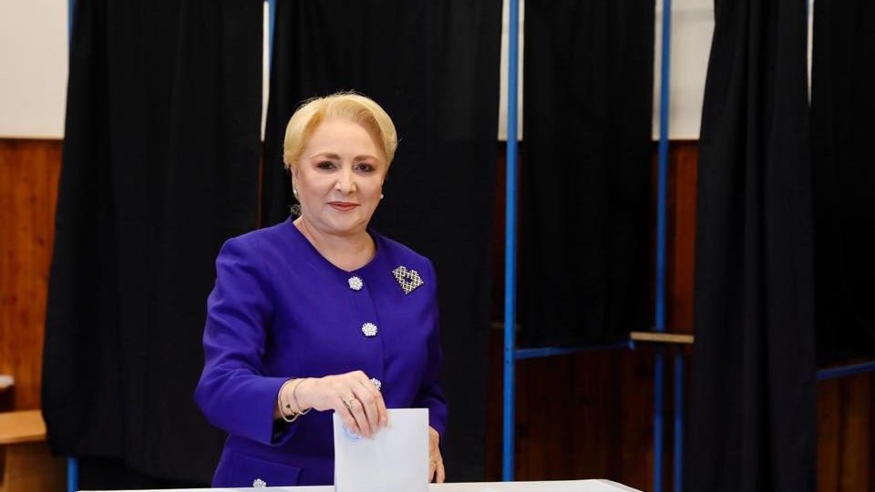 Viorica Dăncilă, după ce și-a exercitat dreptul de vot: ”Am votat pentru o Românie a bunăstării, a respectului și a drepturilor garantate!”