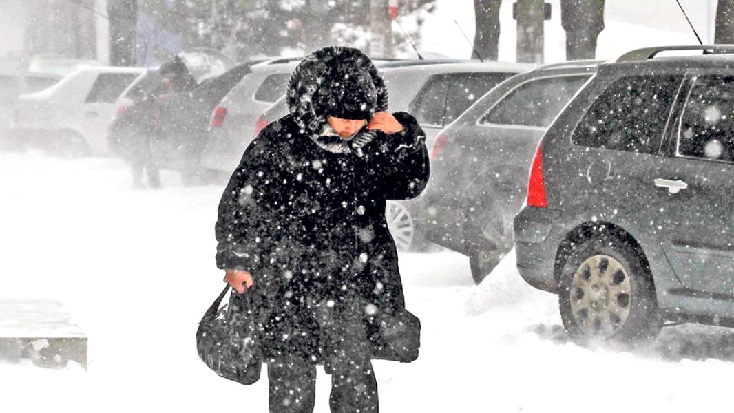 ANM a făcut anunțul astăzi! Temperaturi de -17 grade, viscol și ninsori în toată România