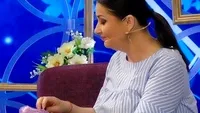 Mănâncă şi în direct! Gabriela Cristea nu se abţine de la nimic de când e însărcinat: ”Mâncaţi tot ceea ce e mai bun şi care se depune!”