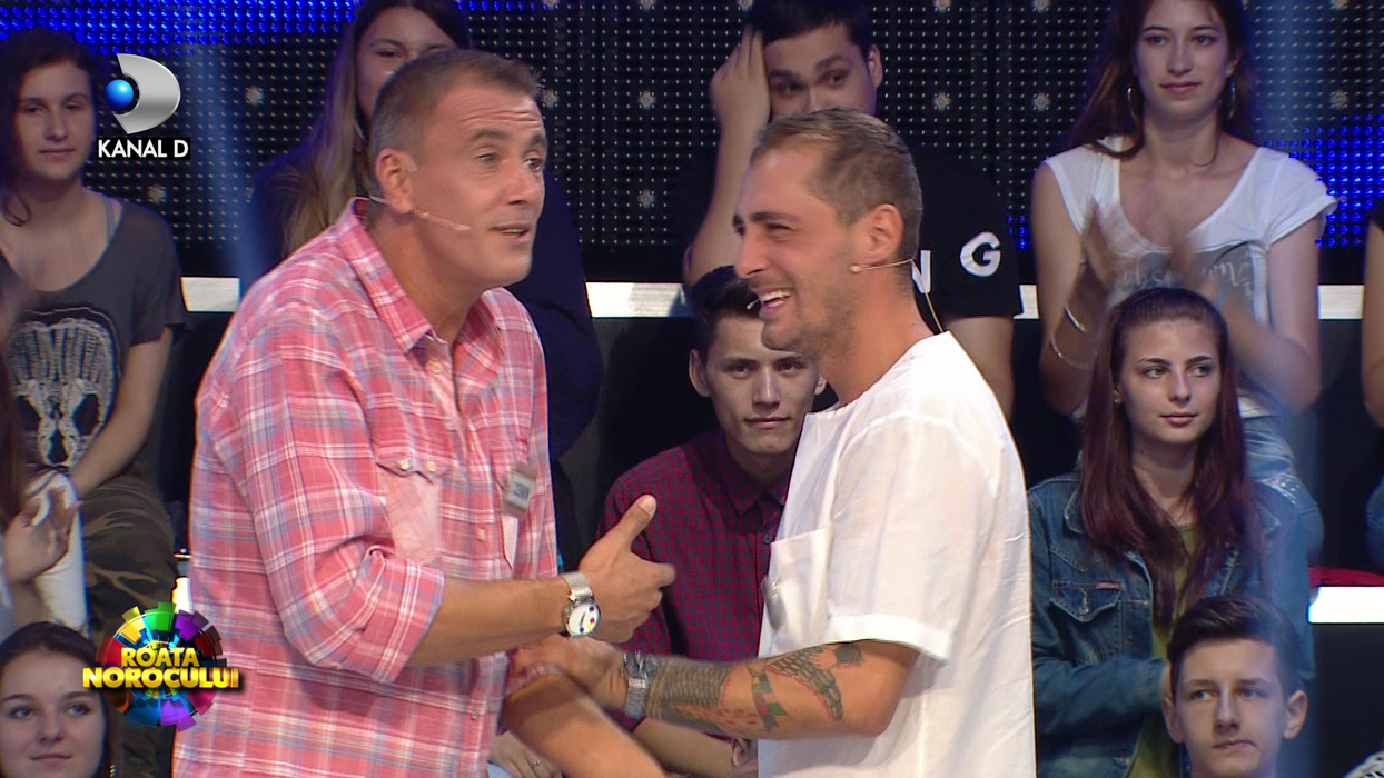 Lupta anului la “Roata Norocului”: Cosmin Cernat vs. Vladimir Draghia, “meci”de sumo