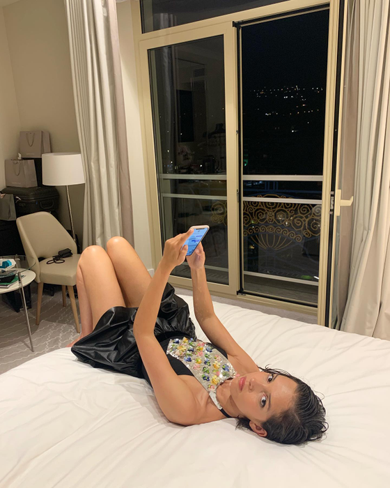 Lyna Khoudri, sursa- captură social media Lyna Khoudri