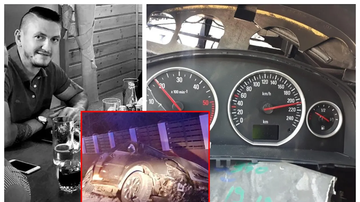 Accident violent în Iași. Alexandru Moroșanu a murit sub privirile prietenilor, după ce i-a depășit cu peste 200 km/h. La cât s-a blocat acul vitezometrului
