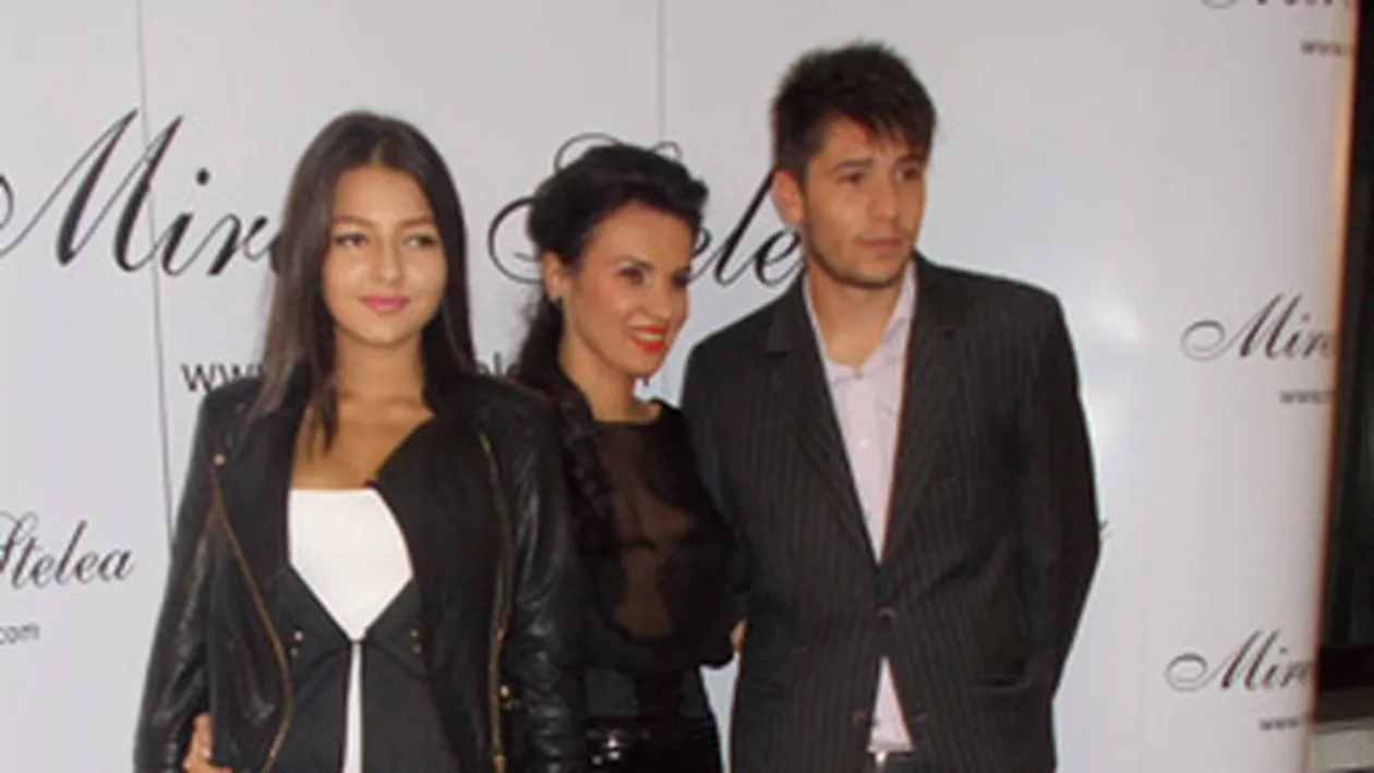 Ce nu face Stelea Jr. pentru “mama vitrega”? A venit cu piciorul rupt la lansarea Mirelei