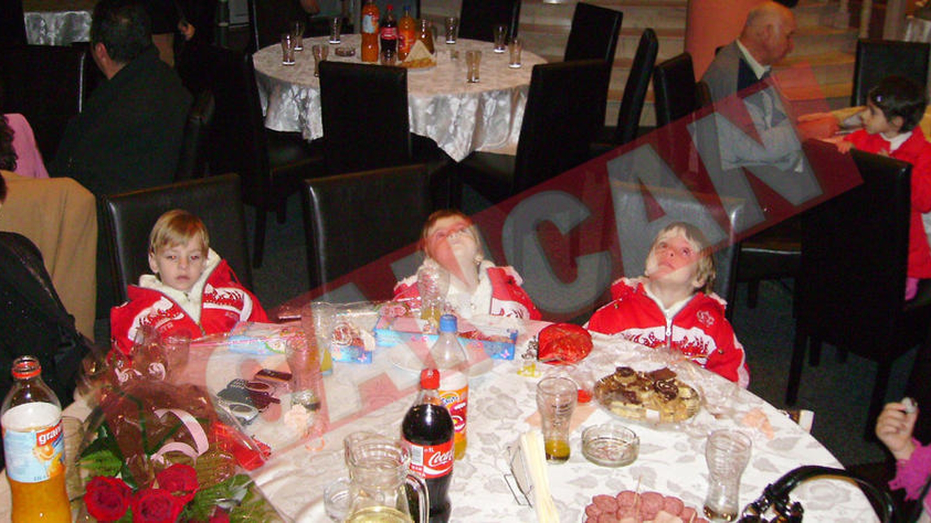 Tripletele din Aiud au fost sarbatorite la restaurant
