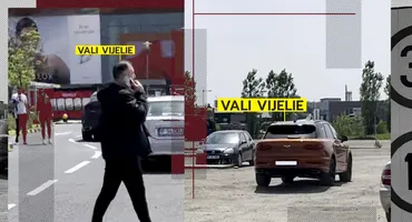 Vijelie și-a testat mașina de 250.000 € prin gropile din Băneasa. Vali, ușor, că e Bentley, nu e tractor!