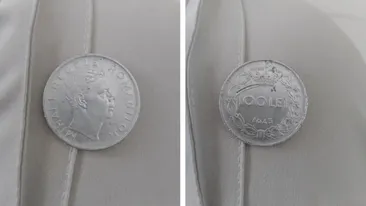 Cum poți face o mică avere. Moneda din 1943, gravată cu chipul Regelui Mihai, e vândută pe o sumă importantă