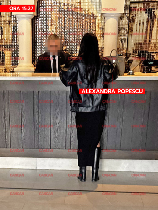 Alexandra Popescu a achitat camera pe numele ei, pentru care a plătit 160 de euro