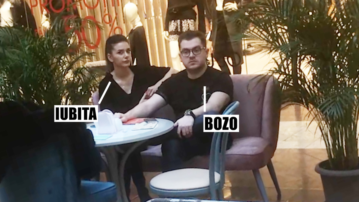 Bozo părea ”absent”, în așteptarea desertului