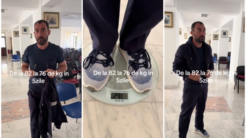 Dieta lui Pescobar. Cum a dat jos 6 kg în 5 zile: „Din clasa a 3 a nu am mai avut 76 kg”