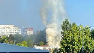 BREAKING | Incendiu devastator în incinta Academiei „Năstase & Marica Sports Club”, din zona Pipera