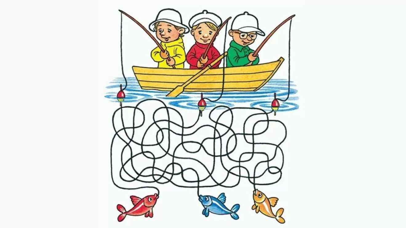 TEST IQ | Care dintre cei 3 pescari va prinde peștișorul de aur?