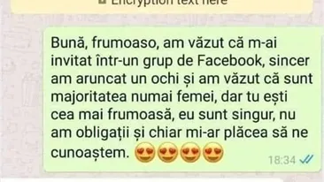 Bancul sfârșitului de săptămână | Bună, frumoaso, am văzut că m-ai invitat într-un grup pe Facebook