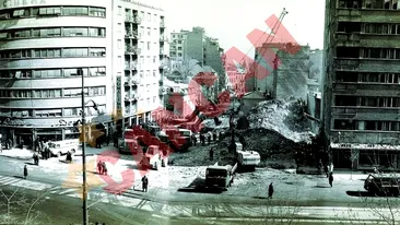 Cladirile cadeau ca niste case din bete de chibrit!