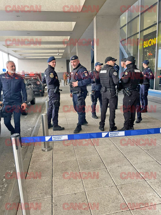 Horațiu Potra a venit din Dubai în România! Iubita lui l-a așteptat în aeroportul Otopeni, împânzit de zeci de polițiști și jandarmi