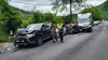 Accident în lanț pe Valea Oltului. Circulația a fost paralizată după impactul dintre cinci mașini