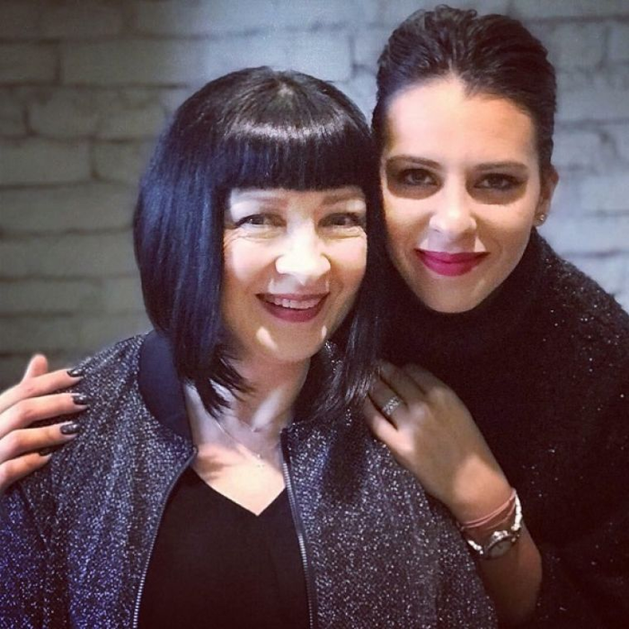 Neti Sandu și nepoata sa, Alice Kapelovies