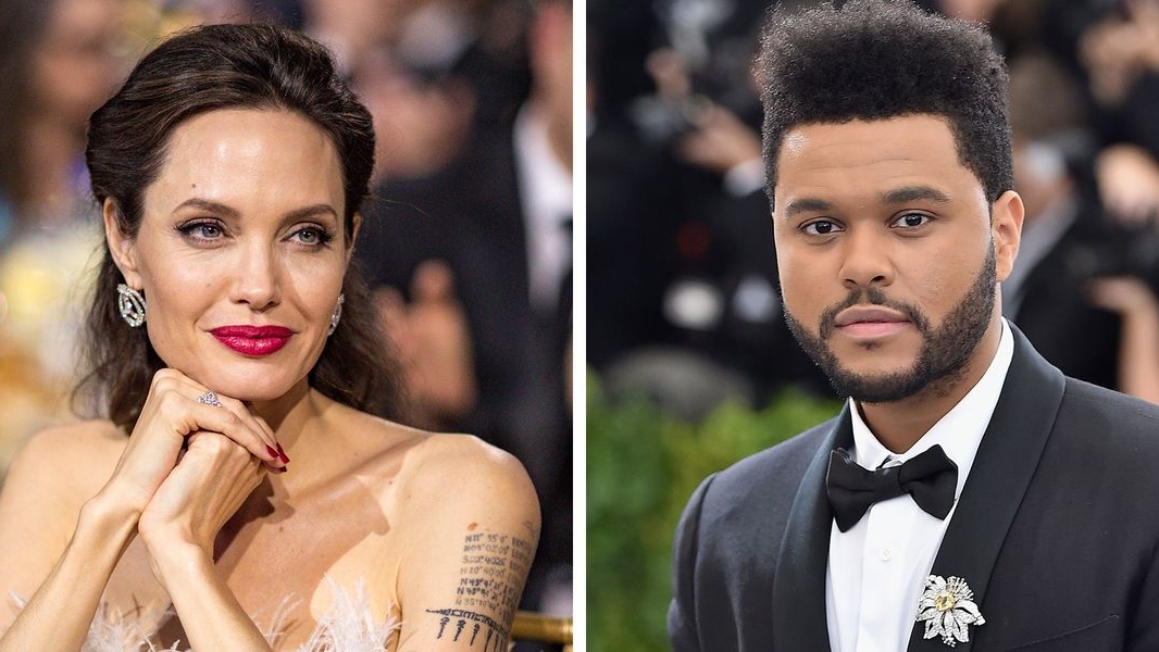 Angelina Jolie, surprinsă la o cină romantică cu The Weeknd